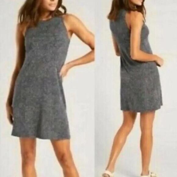 Athleta Santorini Thera Printed Dress Fit And Flare Racerback Green Size Medium - Picture 8 of 8